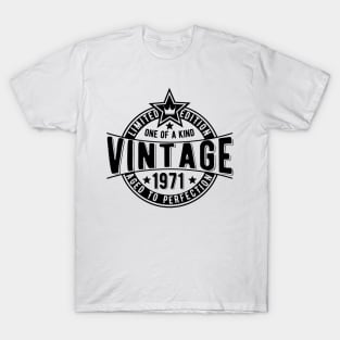 50th birthday gift idea vintage limited edition retro T-Shirt